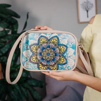 Handtas Mandala | Borduren met parels